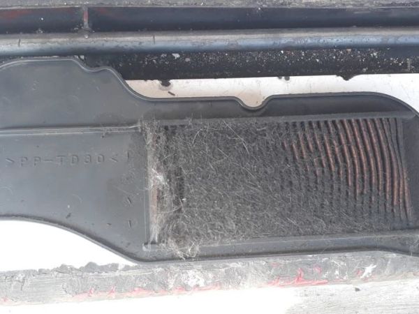 Ilustrasi filter udara kotor 