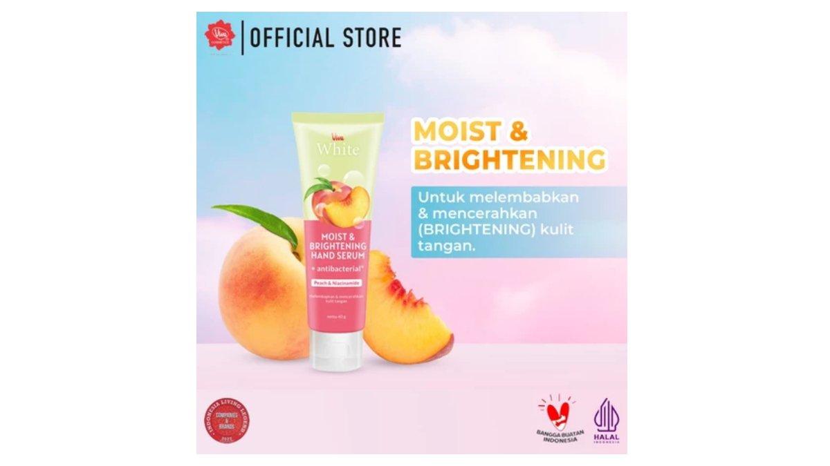 Ilustrasi rekomendasi Viva White Hand Serum - Moist and Brightening