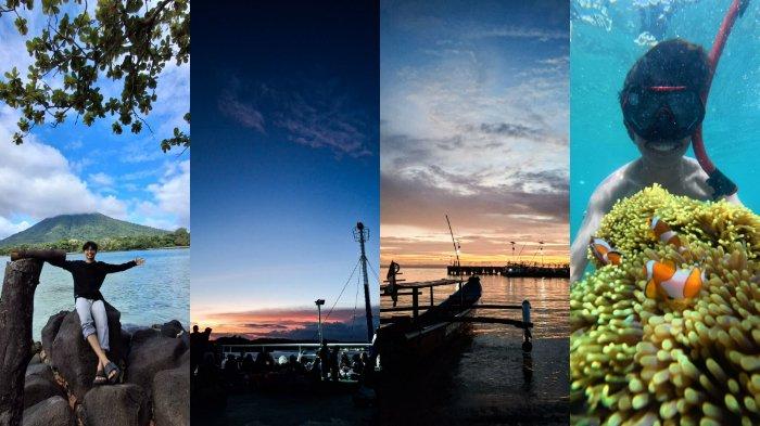 Foto dari Permana Satriawan yang baru saja mengunjungi Pulau Sebesi, Lampung Selatan.