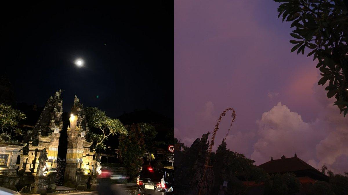 Dari Bali, Parii NM membagikan momen senja sampai malam di Central Ubud.