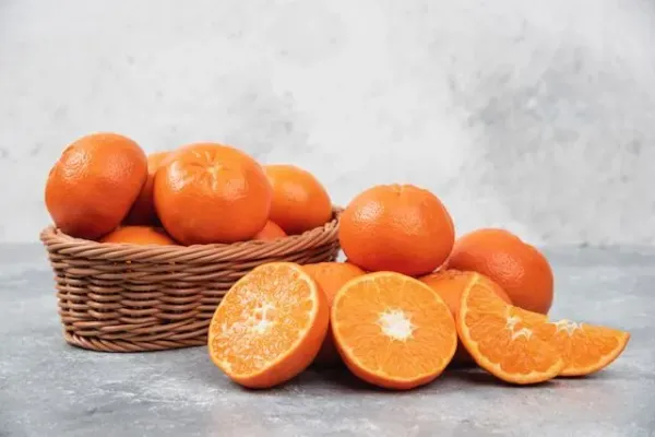 Jeruk mandarin.