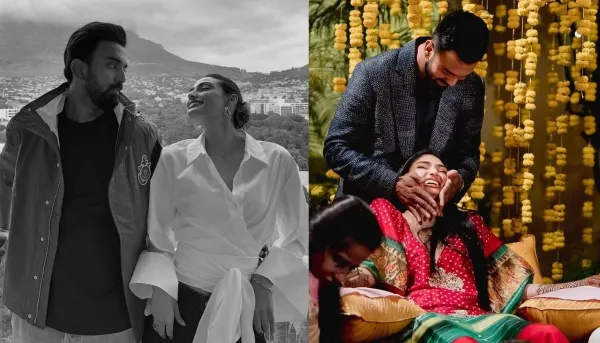 Athiya Shetty wishes KL Rahul on birthday with unseen photos