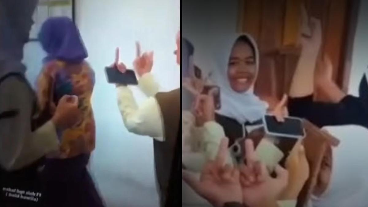 SISWA HINA GURU - Kasus viral di SMA Negeri 1 Purwakarta, siswa mengejek guru di kelas. Banyak orangtua menangis dan menyayangkan perilaku anak-anak mereka.