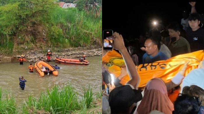 KORBAN HANYUT - Kolase pencarian korban hanyut di Sungai Bulango. Terungkap sejumlah fakta mengenai dua bocah tenggelam usai berenang di Sungai Bulango.