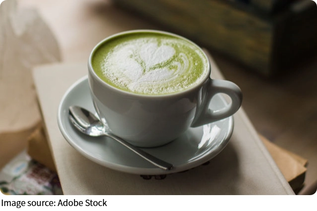 Green Milk Bliss Latte