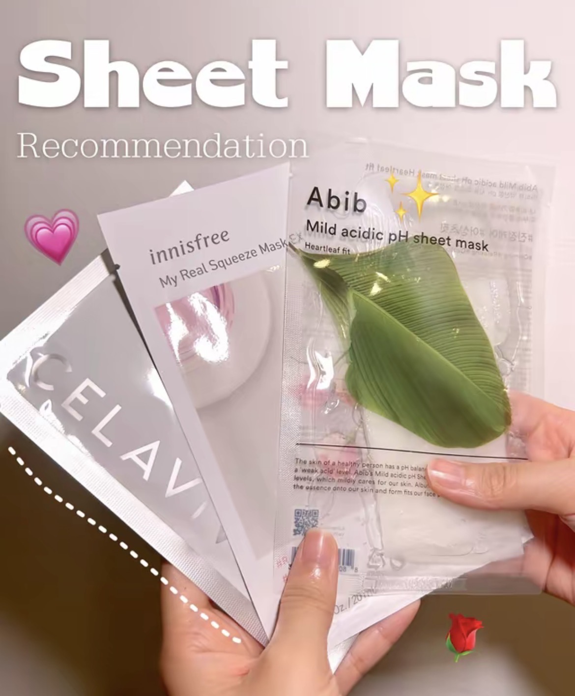 Strahlende Haut – Tuchmaske!