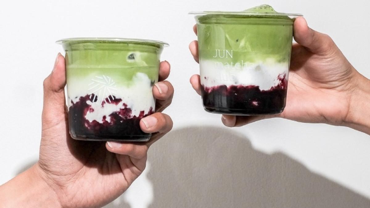 Jun Matcha Club, matcha favorit yang cocok dinikmati saat nongkrong.