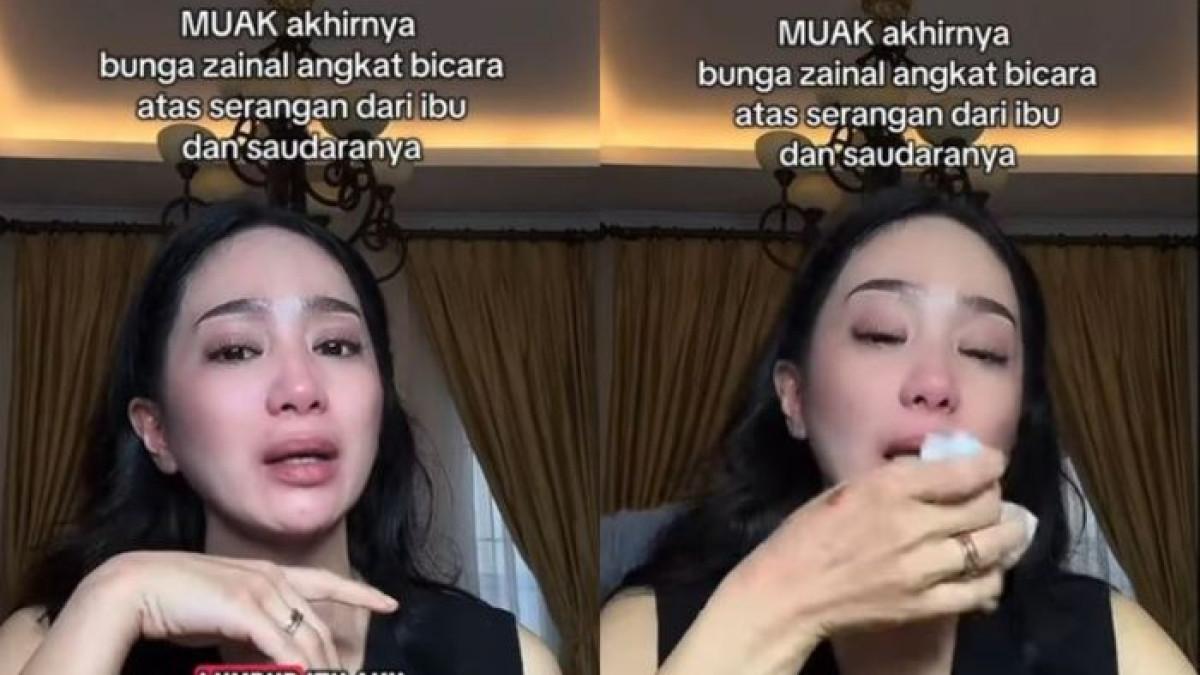 Bunga Zainal mengaku pasrah dengan tudingan pelit yang dialamatkan kepadanya.