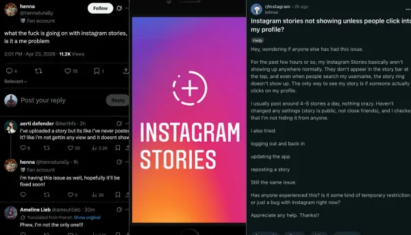 Users panic as Instagram stories not working drops engagement globally