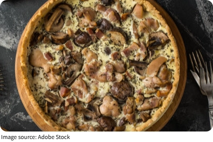 Mushroom Tart Delight