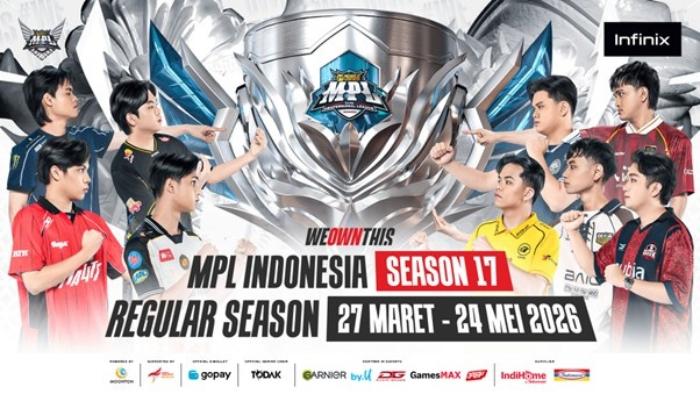 TURNAMEN ESPORTS TERBESAR – GoPay Games menjadi mitra resmi eksklusif MPL Indonesia Season 17 (MPL ID S17) yang berlangsung mulai 27 Maret 2026 hingga 14 Juni 2026, untuk memudahkan pembelian tiket dan partisipasi aktivitas interaktif dalam satu aplikasi.