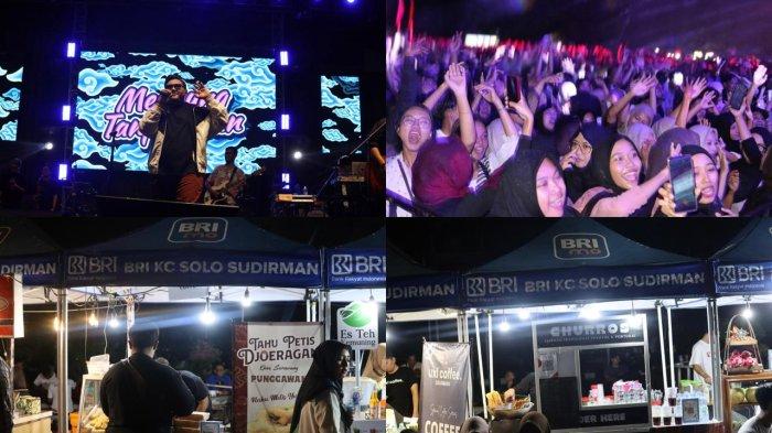 DIES NATALIS - Penampilan Ndarboy Genk dalam Konser Musik Dies Natalis ke-50 Universitas Sebelas Maret (UNS) Solo yang digelar pada Jumat (24/4/2026). BRI turut menyemarakkan acara ini.