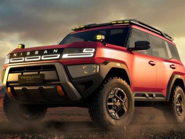 detail tampilan konsep Nissan Terrano PHEV