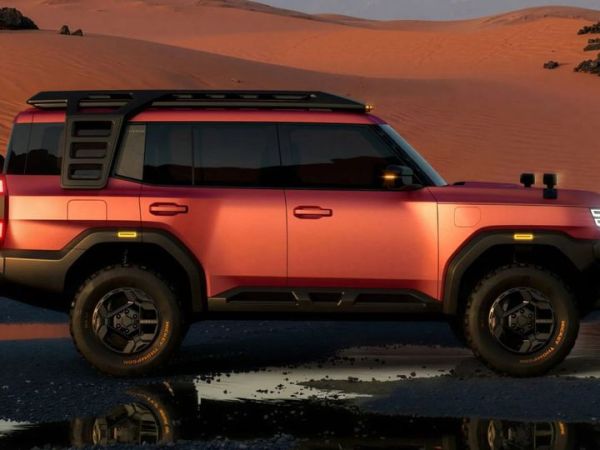 tampak samping konsep Nissan Terrano PHEV