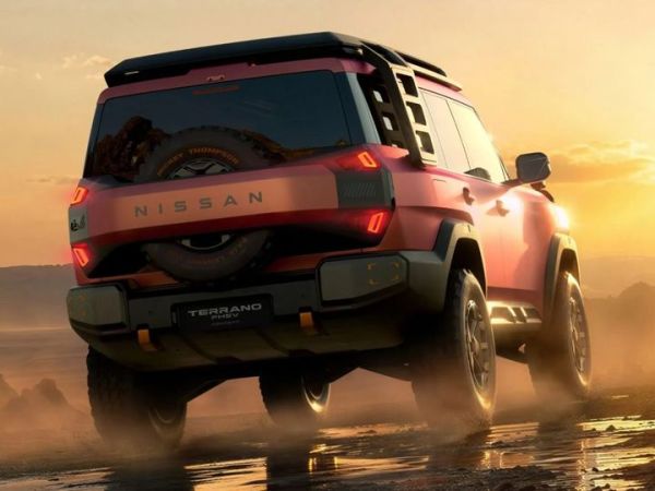 tampak belakang konsep Nissan Patrol PHEV