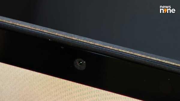 The camera lacks a physical shutter. (Image Credit: Aditya Madanapalle/News9). 