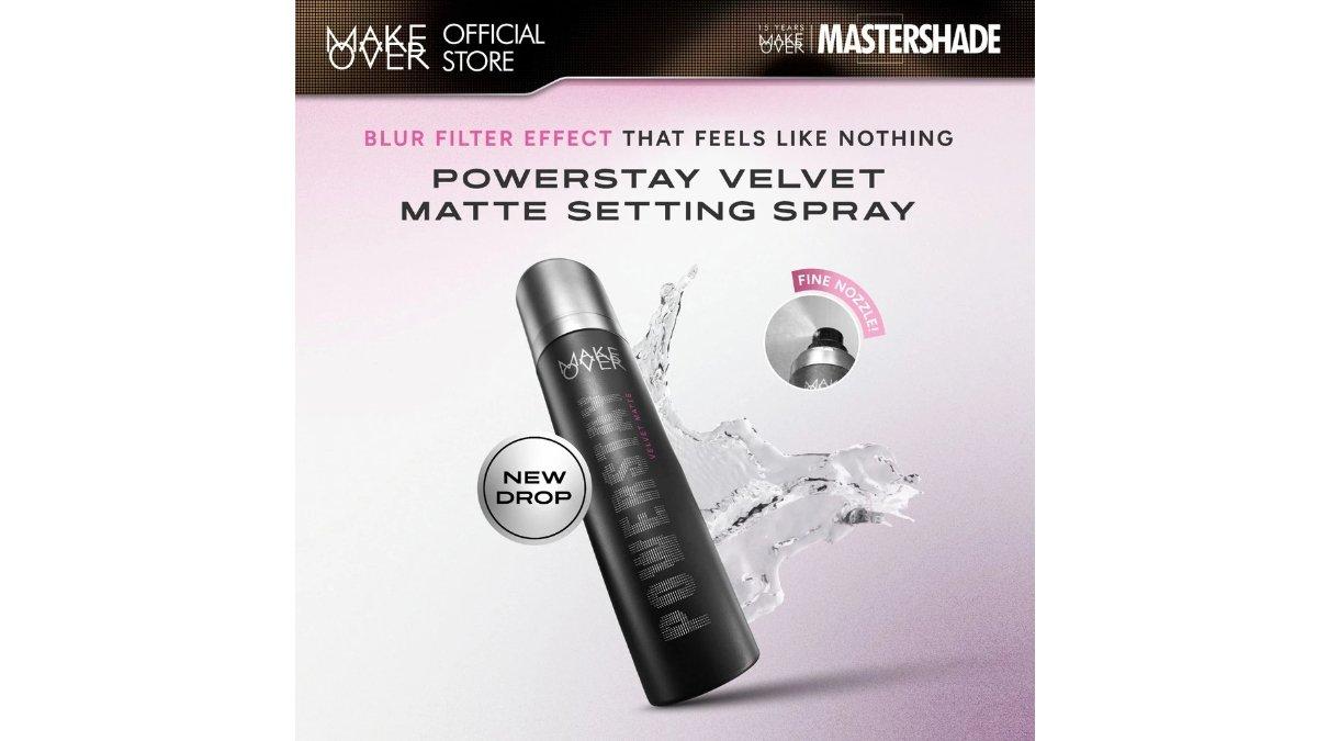 MAKE OVER Powerstay Velvet Matte Setting Spray