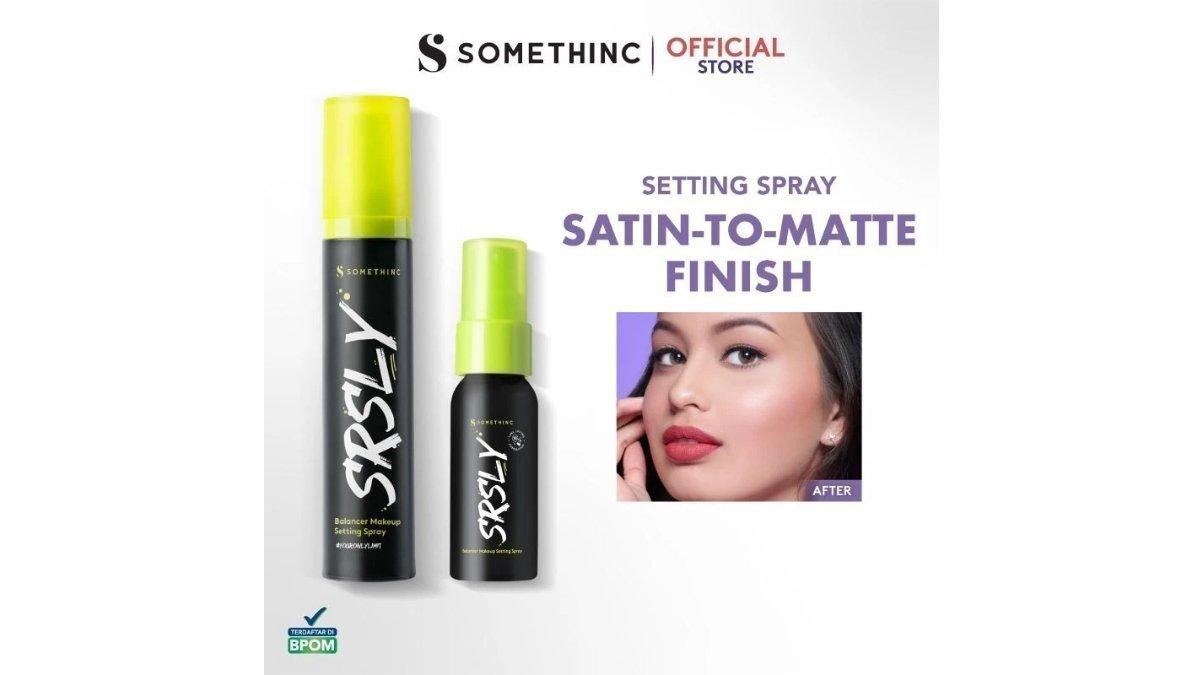 SOMETHINC MAKEUP SRSLY Stay Matte Make Up Setting Spray