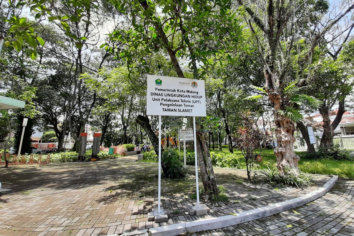 Taman Slamet, Malang, Jawa Timur.