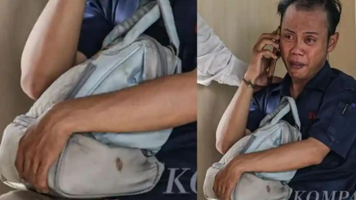 KECELAKAAN KERETA DI BEKASI - Sosok Tutik pemilik cooler bag ASI dalam kecelakan kereta di Bekasi.