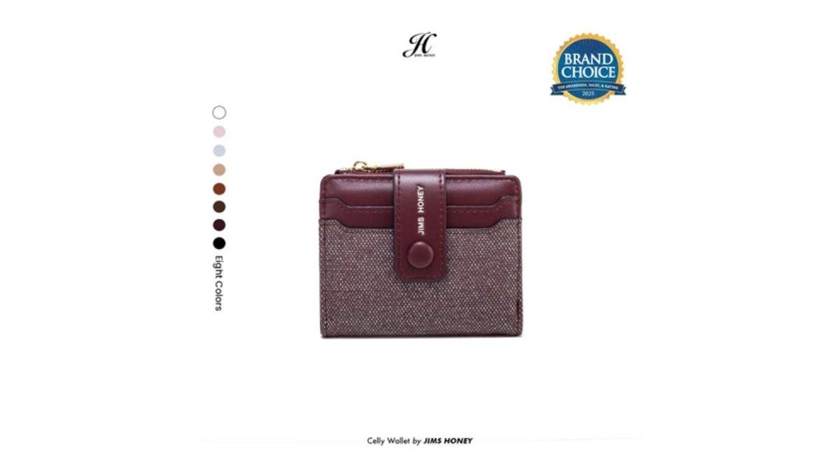Ilustrasi rekomendasi dompet Jims Honey - Celly Wallet