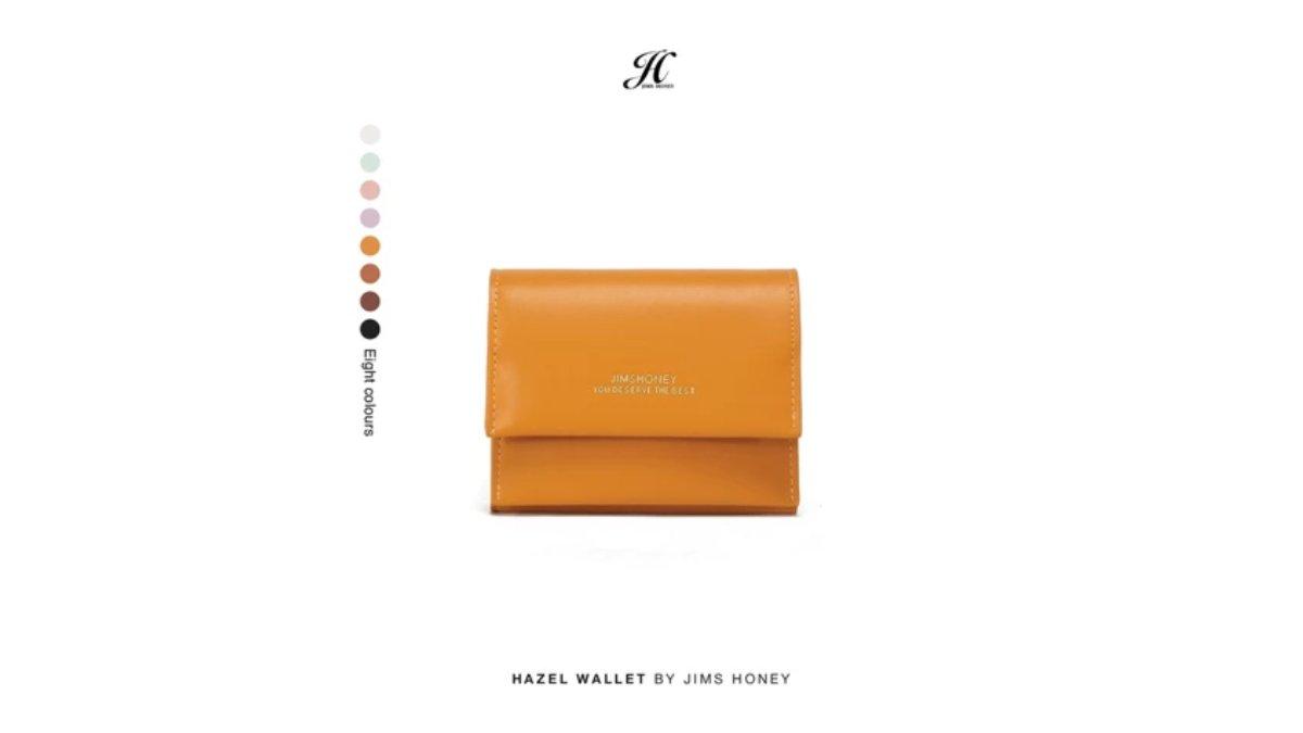 Ilustrasi rekomendasi dompet Jims Honey - Hazel Wallet