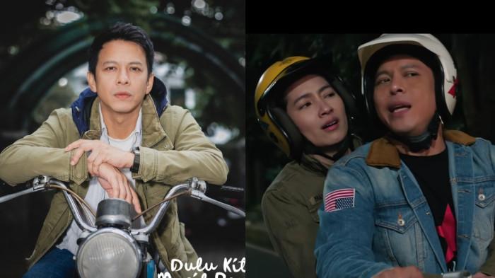 DUET AKTING - Kolase Ariel Noah dan Niken Anjani kala membintangi Film Dilan ITB 1997, dicapture Rabu (15/4/2026).