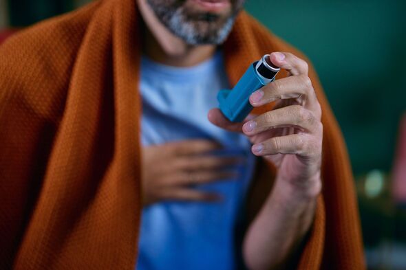 Someone Using Blue Inhaler Asthma patients using salbutamol blue inhalers told contact GP as ...