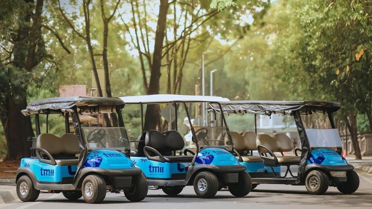 Buggy Car, satu transportasi berbayar di TMII Jakarta