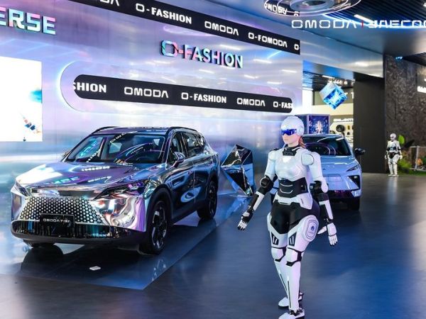 Tampak Paviliun Ekosistem di gelaran Chery International Business Summit (IBS) 2026