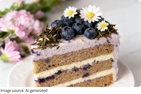 Quiet Berry Tea Cake