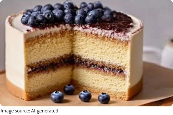 Quiet Berry Tea Cake