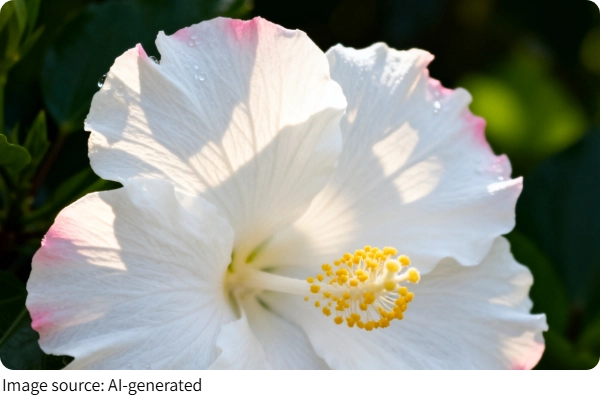 White Hibiscus Benefits!
