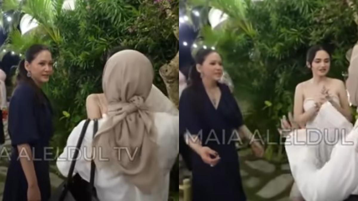 Izin pakai baju terbuka, celetukan Syifa Hadju sampai bikin Maia Estianty melongo. Singgung kini dosanya juga tanggungan suami.