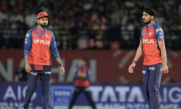 Shreyas Iyer And Arshdeep Singh (Image Source: X/IPL) PBKS under Shreyas Iyer are at risk of missing of IPL 2026 Playoffs