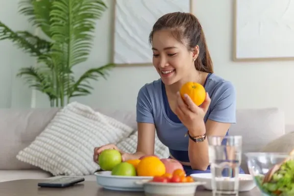 Ilustrasi Diet Buah Ilustrasi Diet Buah