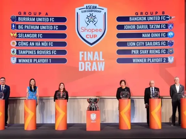 Suasana drawing ASEAN Club Championship 2025/2026.