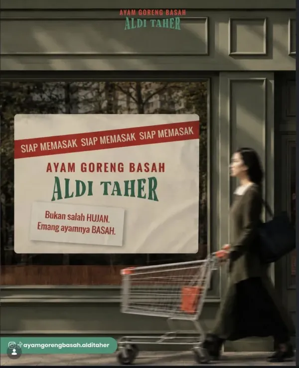 Usaha baru Aldi Taher Usaha baru Aldi Taher