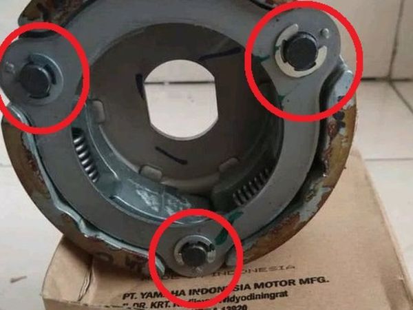 Klip pengunci ini lepas bikin CVT berisik
