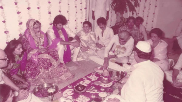 Anil Kapoor and Sunita Kapoor's Wedding Picture