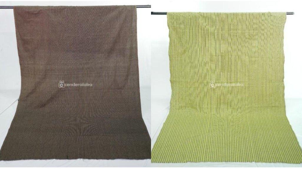 Kain Lurik Khas Pedan Klaten Bahan 100 Persen Katun.