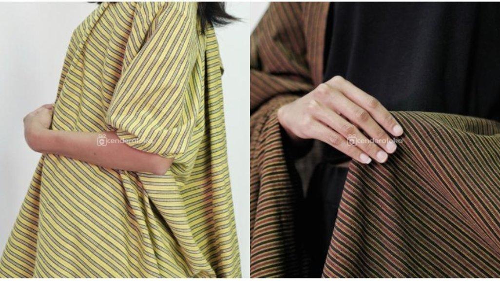 Kain Lurik Khas Pedan Klaten Bahan 100 Persen Katun.