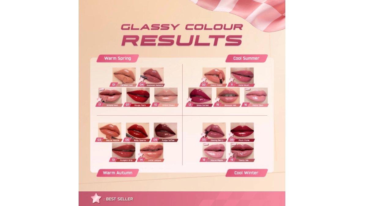 Wardah Lip Cream Glossy Glasting Liquid Lip