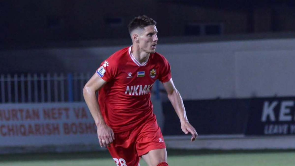 DUSAN MIJIC - Dusan Mijic menggunakan seragram FC Qizilqum dalam unggahan Instagram pribadinya @dusan.mijic, diakses Senin (19/1/2026)