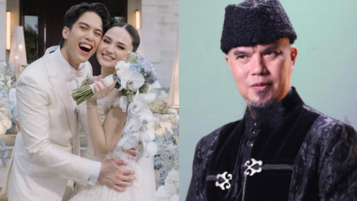 PERNYATAAN AHMAD DHANI - Ahmad Dhani buka-bukaan soal pernikahan El Rumi. Suami Mulan Jameela itu bocorkan sosok donatur di pernikahan El Rumi.
