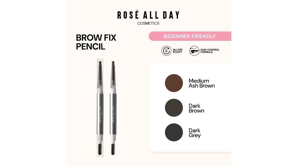 Rose All Day Brow Fix Eyebrow Pencil