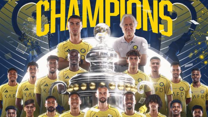 AL NASSR JUARA - Al Nassr juara Liga Arab Saudi 2025/2026.