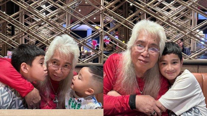 AKRAB - Kolase foto Gideon Tengker bersama Rafathar dan Rayyanza (arsip 2024).