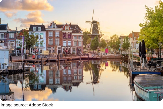 Khám phá thị trấn cổ Leiden
