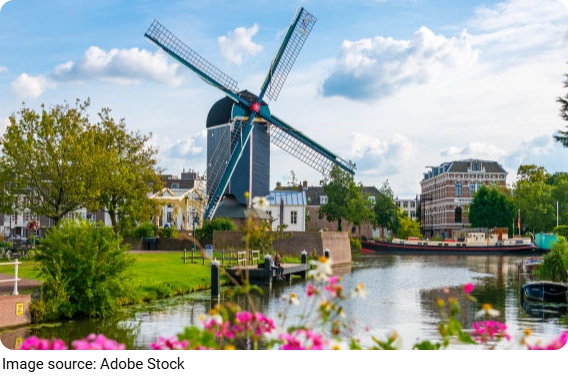 Khám phá thị trấn cổ Leiden